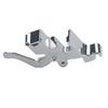 Low Shank Sewing Machine Presser Foot Holder Adapter Snap On Design Steel Universal Compatibility