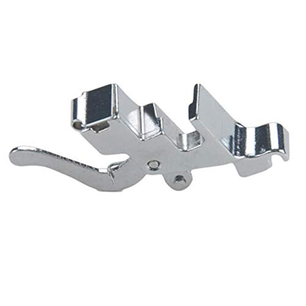 Low Shank Sewing Machine Presser Foot Holder Adapter Snap On Design Steel Universal Compatibility