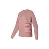 Letter Round Neck Loose Sweatshirt Women Sweatshirt Foam-Pink A11W417204F-PK