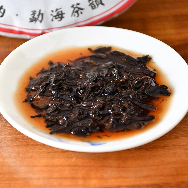 2019 Old Banzhang Ecological Tea Shu Puer Tea Ancient Tree Handmade Ripe Puer Tea 357g
