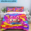 3PCS Labu-bu Friends Adventure 3pcs Bedding,Including 3PCS Duvet Cover And 2pcs Pillowcases Perfect for Christmas,Ideal for Bedroom, Dormitory
