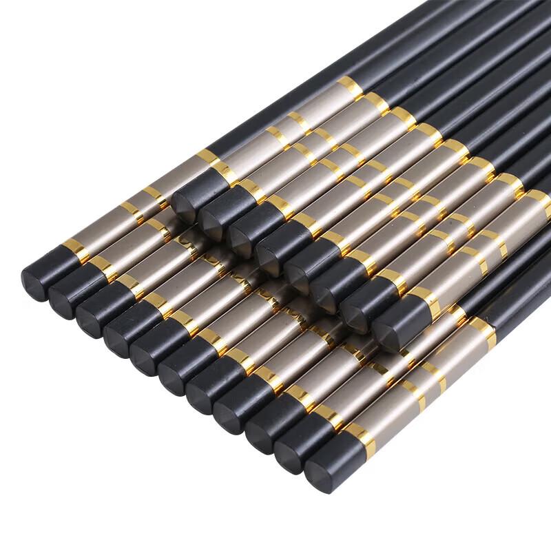 NHZHIW Premium Alloy Chopsticks
