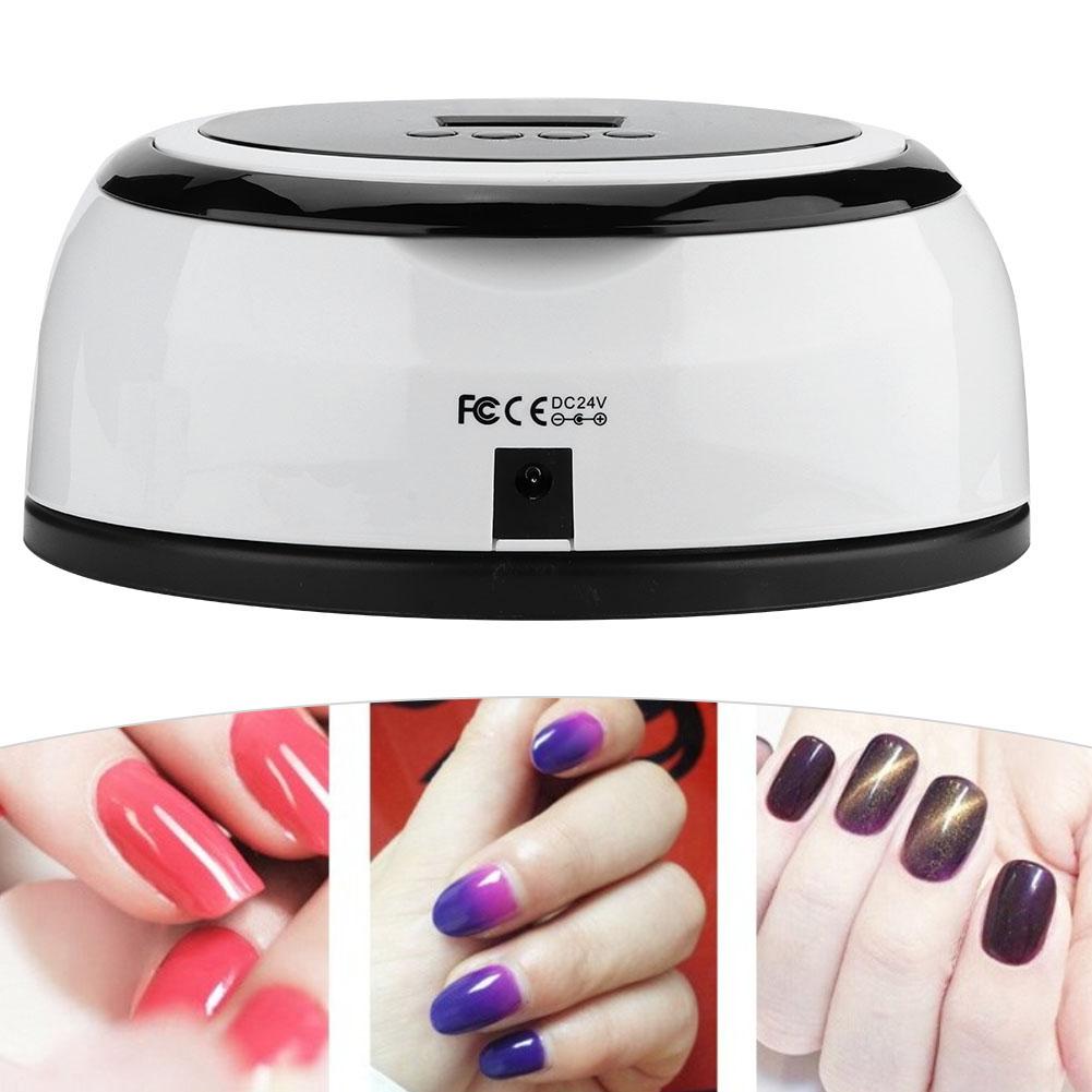 Professional 75W Nail Art Dryer Gel Polish Curing Manicure Intelligent Nail Lamp