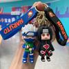 Naruto Anime PVC Keychain Figure - Haruno Sakura Hatake Kakashi Gaara Uzumaki Naruto - Pendant Key Rings for Kids Birthday Toy G