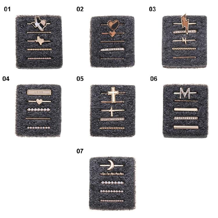 Novelty Watch Bands Charms Decorative Rings Loops Silicone Strap Decor for Watch
