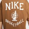 New Nike Resistant To High Basketball Series SS25 T Shirt Men's Light British Umber IB9966-281