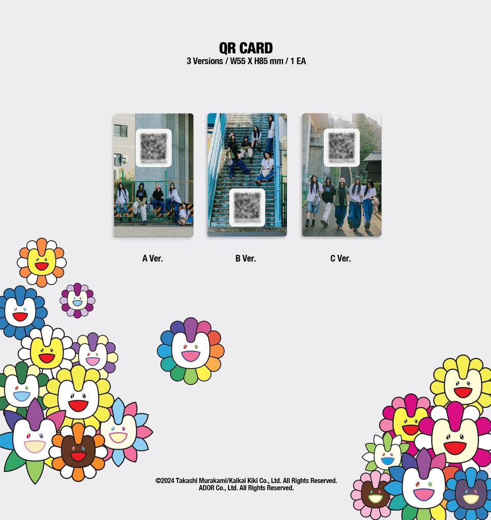 NewJeans Weverse Albums 'Supernatural' ver. (3 SET) (Ediția coreeană)