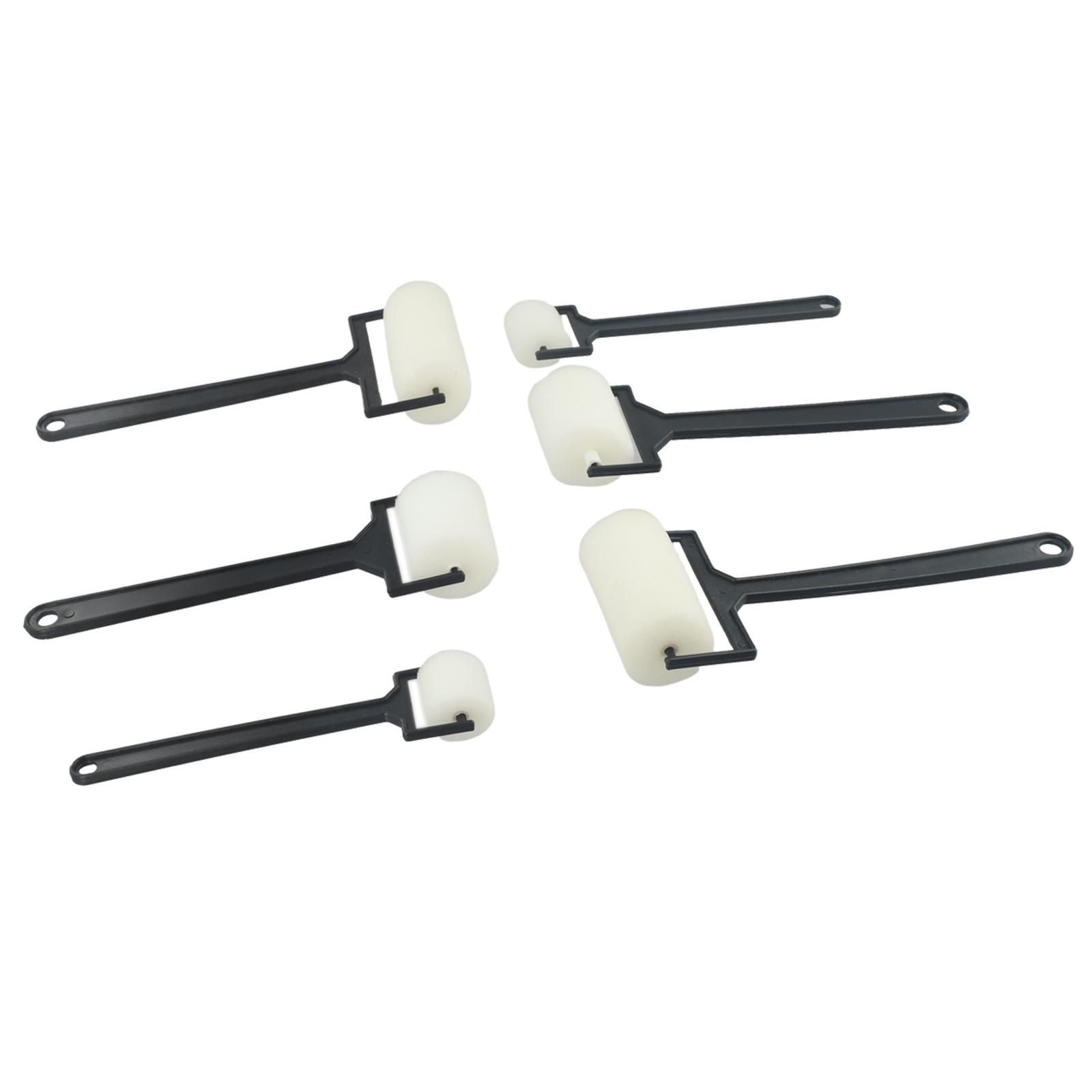 

Sponge Paint Roller Brush Roller Brush Paint Roller Brush Sponge Brush Lightweight Plastic Sponge White 6pcs For Children Draw CHINA