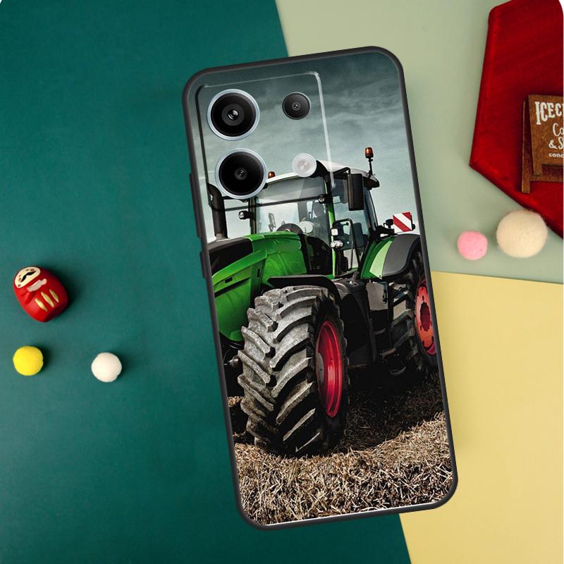 Tractor Truck Case For Xiaomi Redmi Note 14 13 12 11 15 Pro Plus Redmi 15 13 10 10C 12C 13C 14C 15C Funda