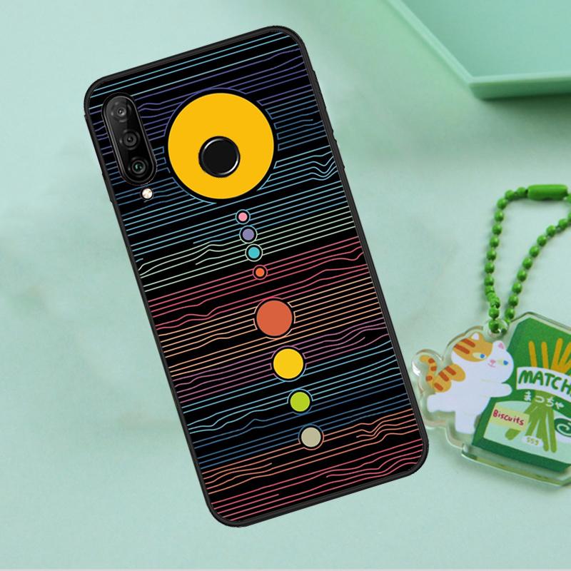Space Planets Solar System For Huawei Nova Y90 Y70 Y60 Y61 Y91 Y72 9 10 SE 12i 12s 11i 5T P60 Pro P20 P30 P40 Lite Case