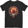 Five Finger Death Punch Musik Passform für Männer Frauen Qualitäts Baumwolle T-Shirt Schwarz