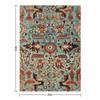 Antique Heriz Persian Carpet Print Throw Blanket Decoratives Extra Large Throw Moving Anime Blankets