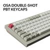 V1 Max Retro Color QMK Wireless Custom Mechanical RGB Gateron Jupiter with Linux Jupiter Mechanical Brown Switches US Keychron Keyboard, 2.4