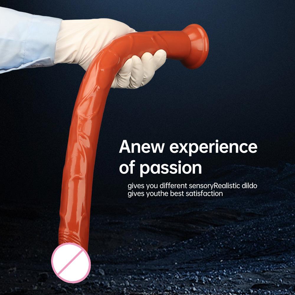 48 * 3.8cm Extra Large Anal Strip SM Anal Stopper Male Extra Long Dildo Deeply Dilated Anal Strip Male External Anus Whip Anal