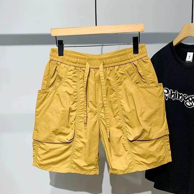 Men's Trendy Multi-Pocket Casual Cargo Shorts - Plus Size, Five-Point, Versatile Summer Sportswear