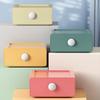 Desktop Storage Box High Capacity Stackable with Knob Store Cosmetic Jewelry Box Desktop Case Household Supplies