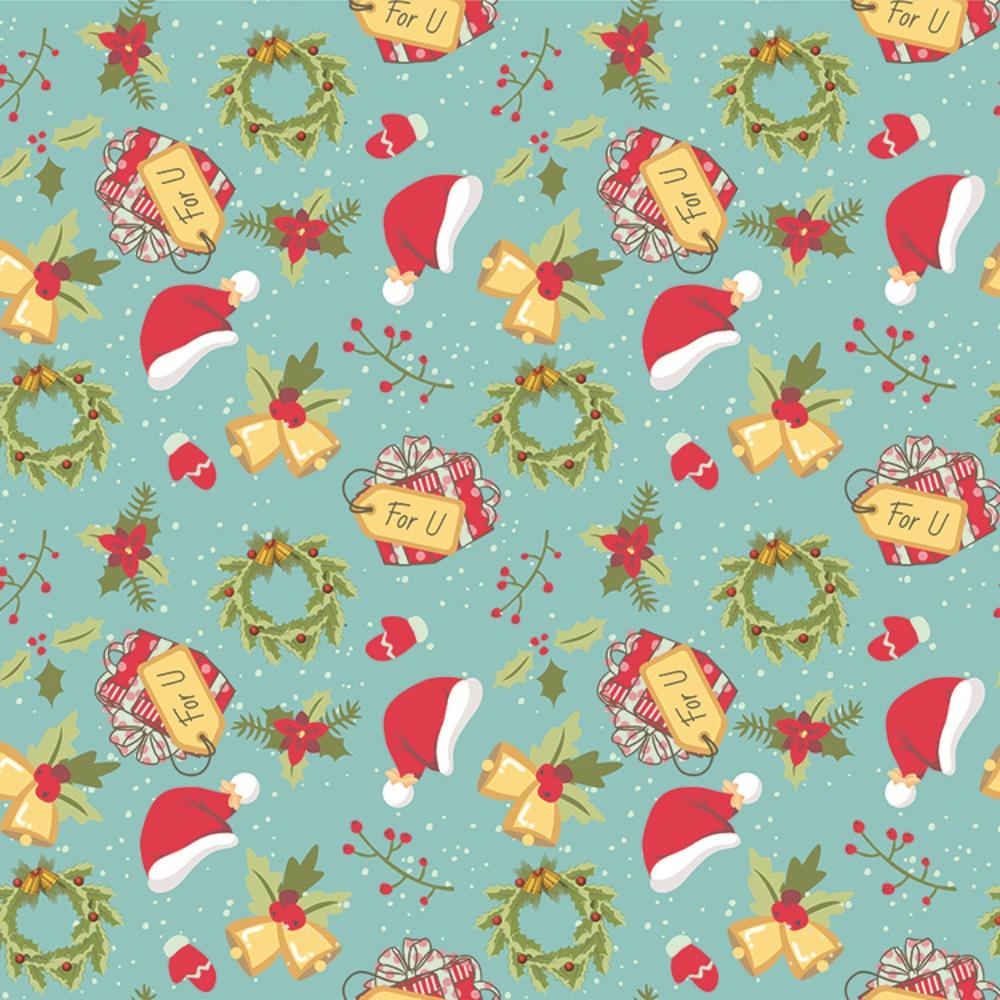 New 10 Sheets Christmas Gift Wrapping Paper Pattern Tissue Art Paper Gift Wrapping Paper Holiday Packaging Paper Packaging