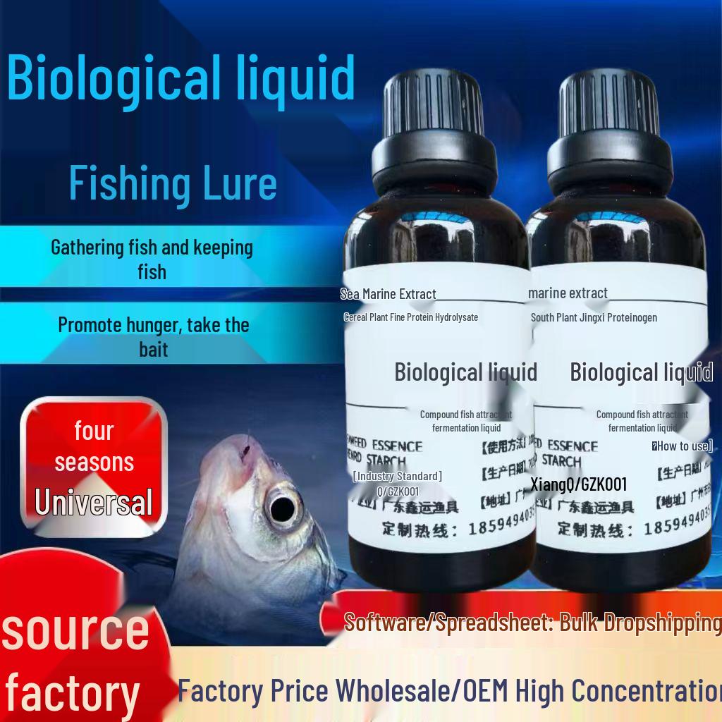 Biological Liquid Carp Attractant for Bait and Nesting