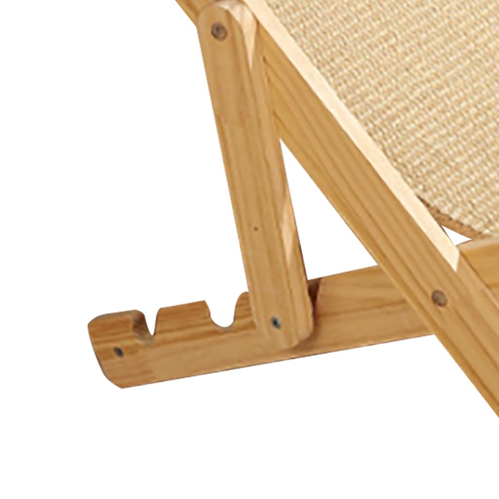 Kočičí houpací síť postel 4 rychlosti nastavitelná prodyšná dřevěná vyvýšená pelíšek pro domácí mazlíčky pro vnitřní koťátko sisal