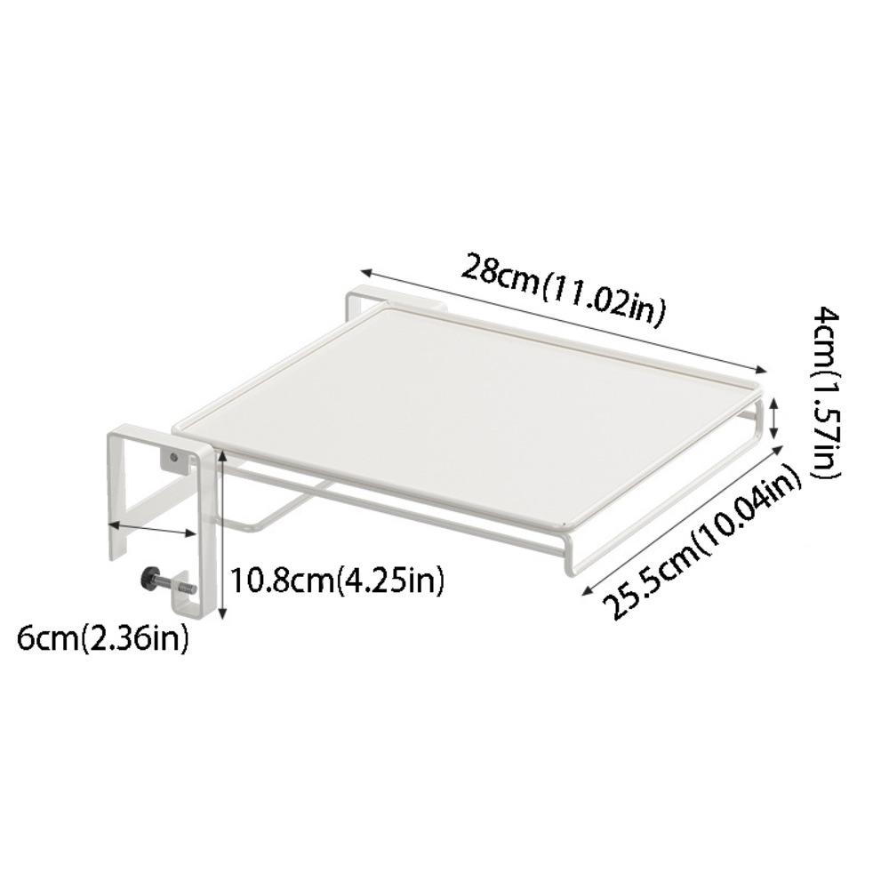 Countertop Cabinet Countertop Storage Rack Foldable Design Extension Storage Cabinet Storage белый