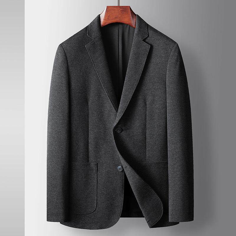 Jaro a Podzim Lehký Luxusní Business Jednořadé Trendy Sako