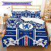 The Blues logo  Pattern Bedding Quilt Set Quilt Cover Pillowcase Home Decoration Birthday Gift (1 * duvet cover + 2 * pillowcase, without core)