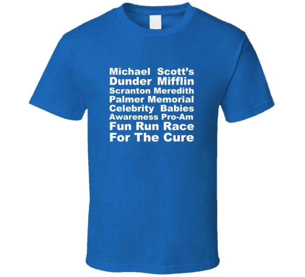 Funny Office Scott Fun Run Race For The Mifflin Funny Gift Office T Shirt 3XL