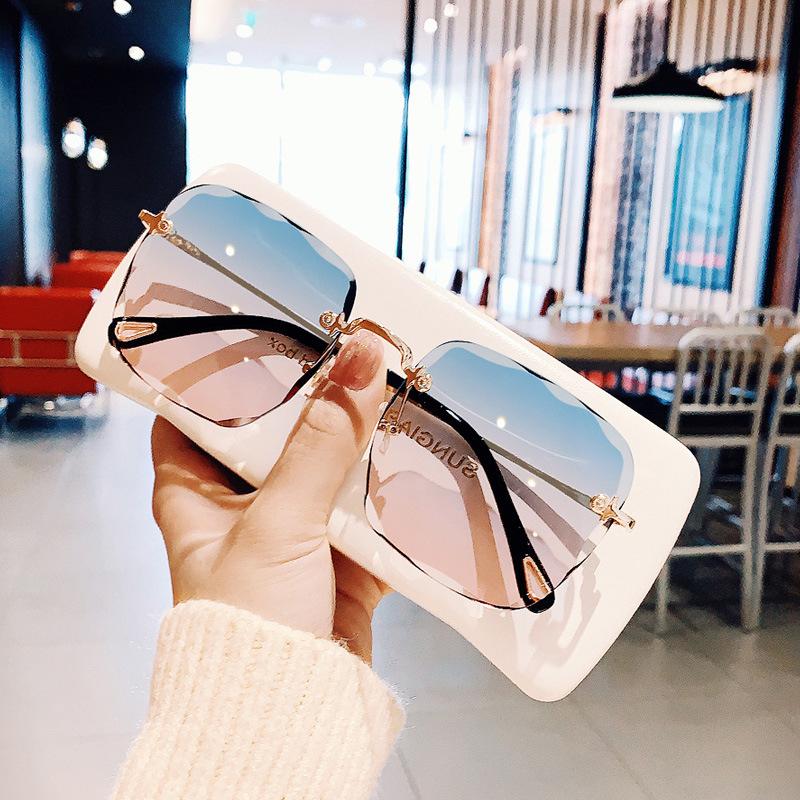 JYL TS Oval Slim Face Sunglasses UV Protection Men Women 305 A-4602