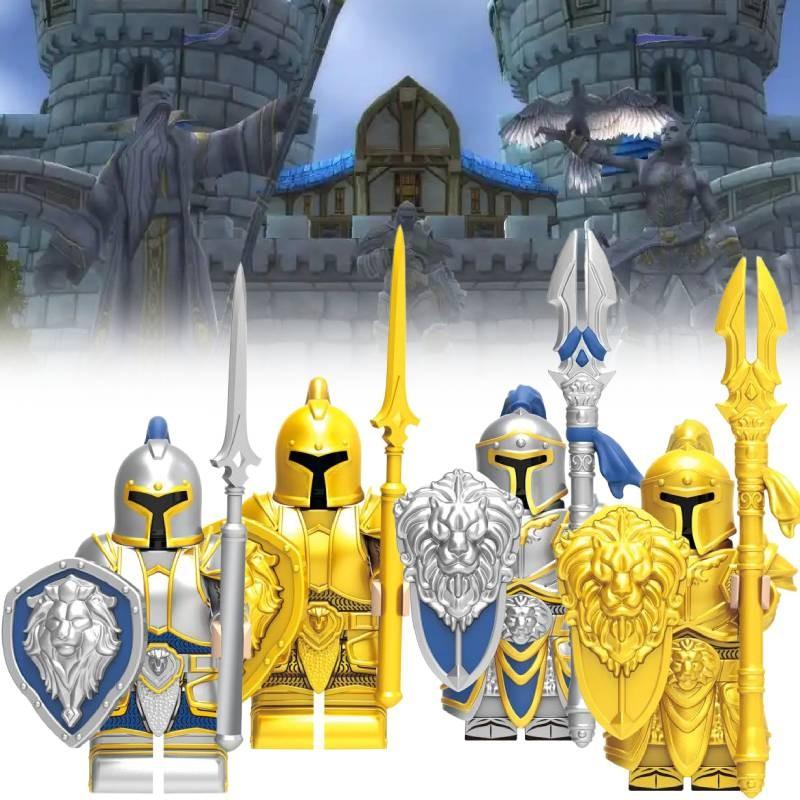 World Warcraft Of Stormwind City Guard Building Block Toys Kids Early Education