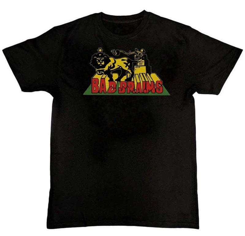 

Bad Brains Lion Crush Band Logo Graphic Print Unisex T-Shirt XXXL