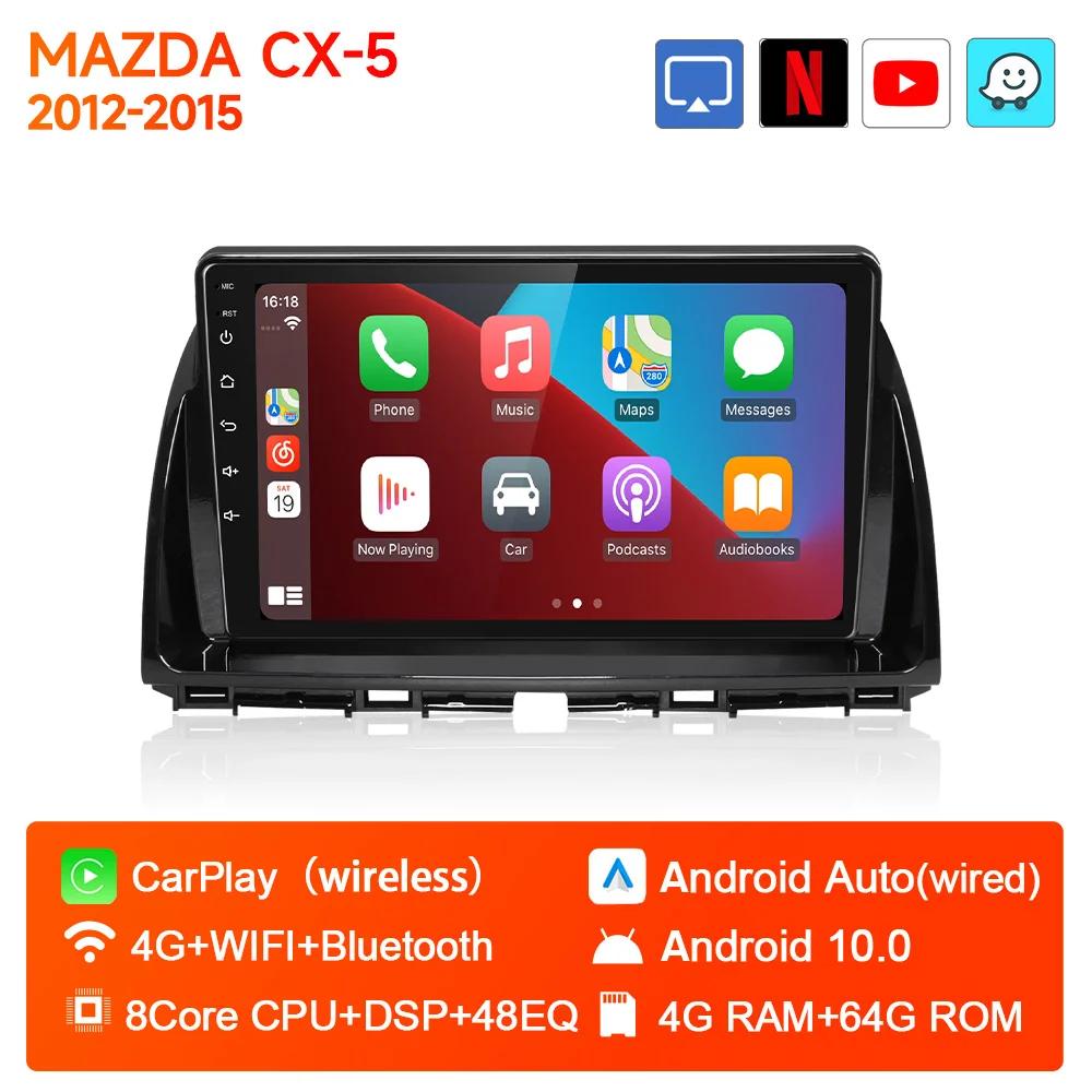 

JIUYIN Mazda cx-5 2012-2015 Android Auto Radio GPS сенсорный экран мультимедийный проигрыватель Carplay стерео навигация головное устройство CHINA