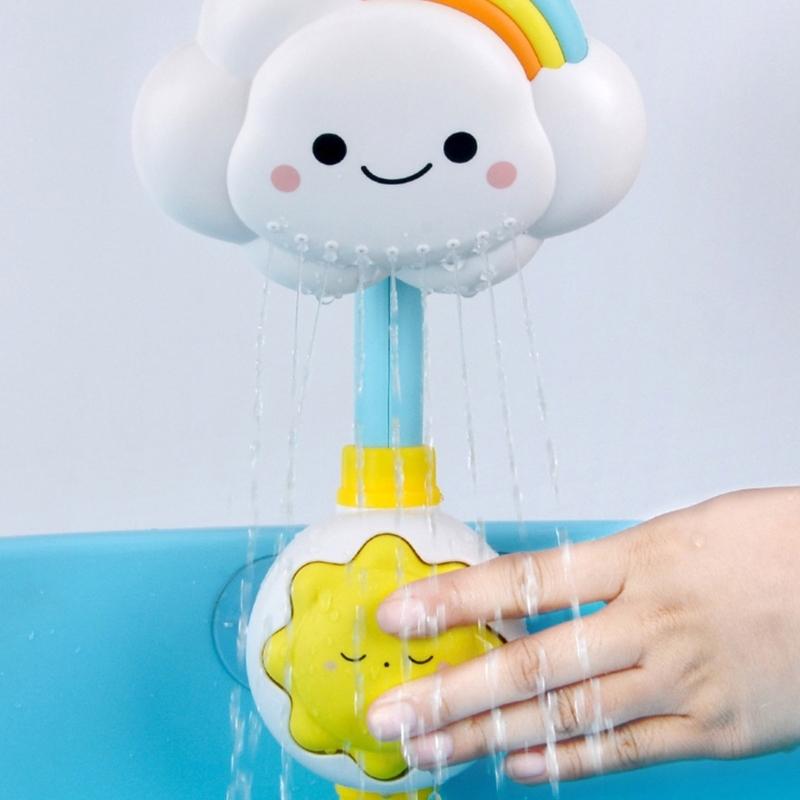 Bath Toy for Toddlers Age 1 2 3 Years Old Girl Boy Baby Bathtub Water Toy Shower Head Infant Toy with Suction Cups