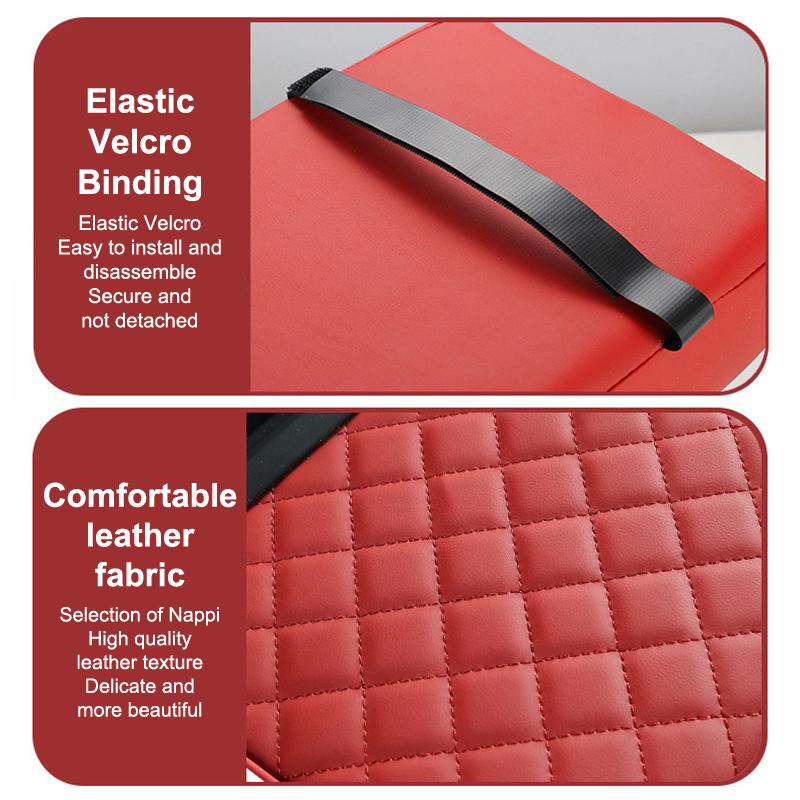 Aufbewahrungsbox für die Mittelkonsole im Auto mit Getränkehalter, Auto-Armlehnenkissen, Armlehnenkofferkissen mit Telefonständer für LKW-Fahrzeuge