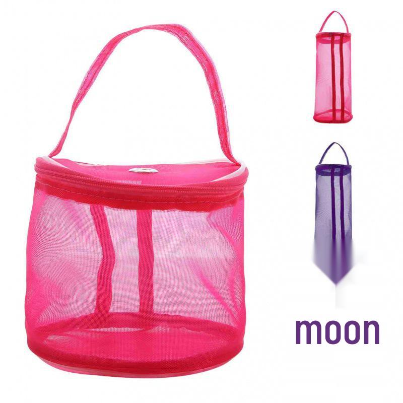 DIY Handmade Knitting & Crochet Yarn Storage Bag with Mesh Bra Compartment