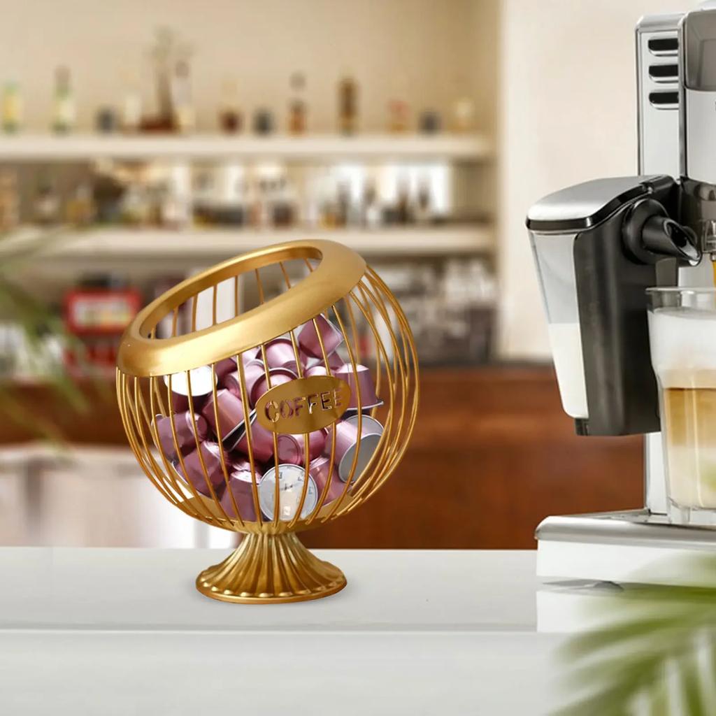 Creative Espresso Capsule Holder Container Counter Coffee Pod Holder Snack Fruit Organizer kitchen Accessories House Decor