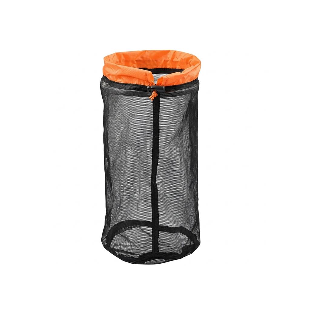 Mesh Bags Lightweight Mesh Stuff Sack Drawstring Storage Bags Compression Pouches for Camping, Hiking, Laundry & Grocery