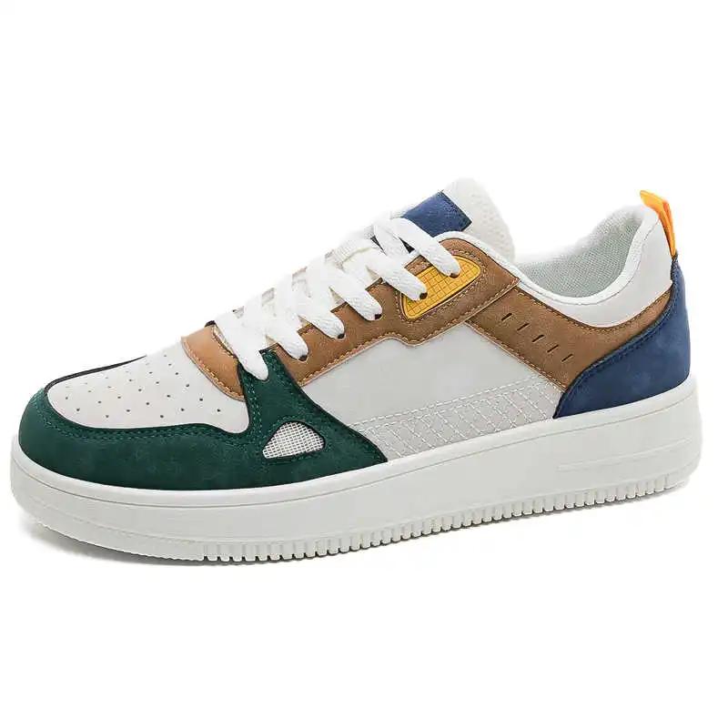 Fashion High Sole Playform Women's Sneakers For Sports Vulcanize Green Ladies Shoes Female Flat Order Resort Resell