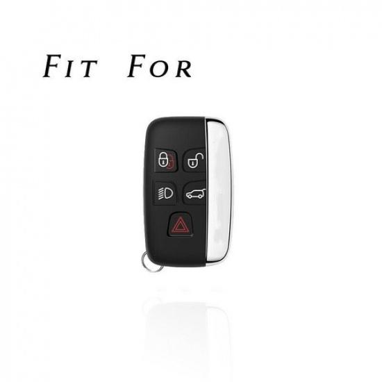 Zinc Alloy Leather Car Key Fob Case Cover For Land Rover Range Rover Sport LR2