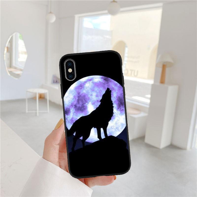 

CJ8 Animal Wolf Soft Shell Phone Case for OPPO A3 Pro A72 A74 A76 A77 A77S A78 A79 A94 A95 A18 A40M A58 OPPO A76 4g