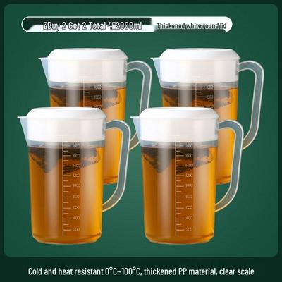 ZISIZ Large Capacity Plastic Cold Water Kettle