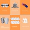 Respirator half mask gas mask 6200 dust mask painting mask with removable filters de