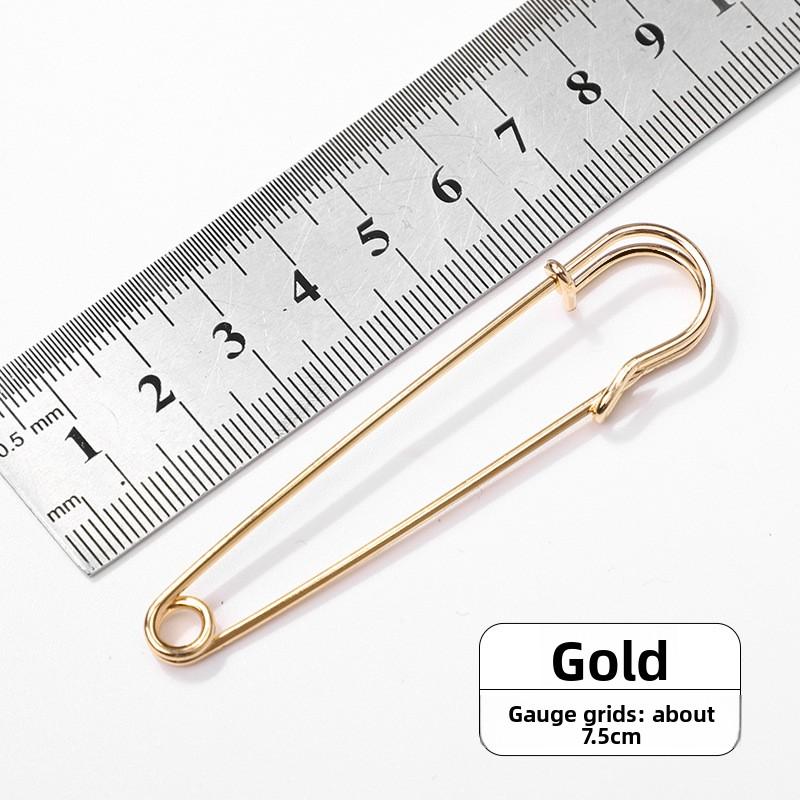 Förtjockade Stora Säkerhetsnålar, Säkerhetsnålar för Rockar, Knappar till Ulltröjor, Enkla Nålar, Broscher, Handgjorda Smyckestillbehör