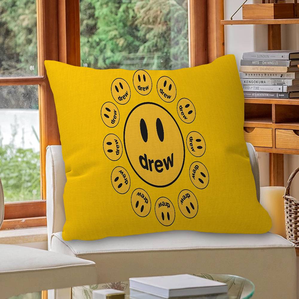 Fashion D-Drew H-House Cushion Cover Inches Farmhouse Decor Home Throw Pillow Covers for Couch Decorations