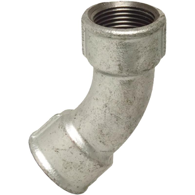 Galvanized cast iron elbow 45 degrees GW 3/4 inch