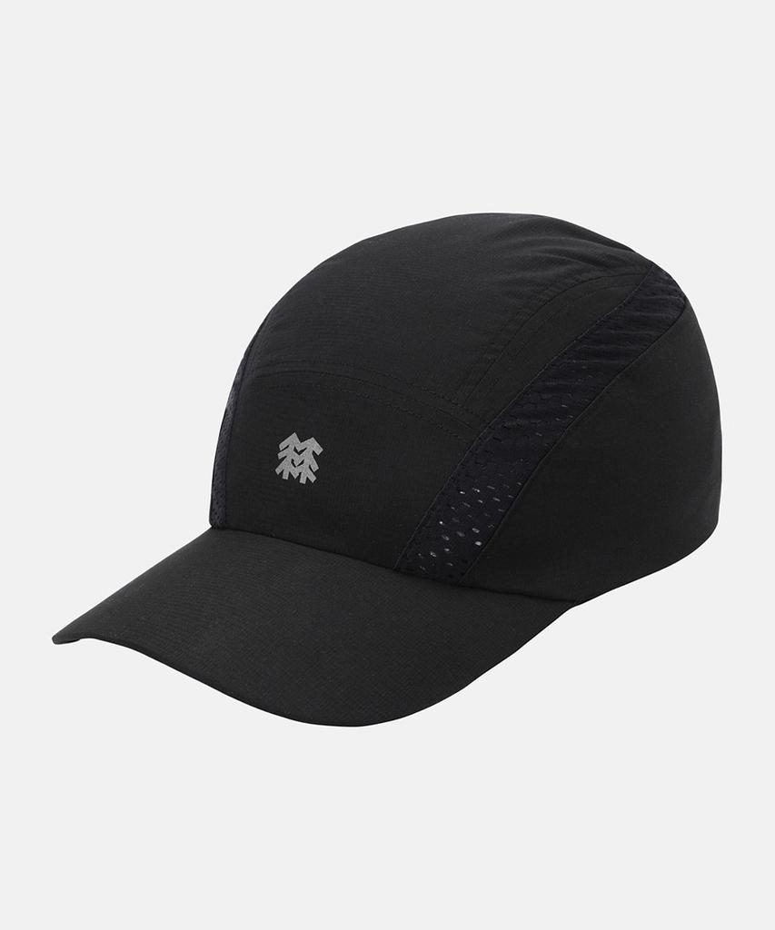 Koolongseupocheu Unisex Woven Mesh Lightweight Panel Cap Qerex26131Blk