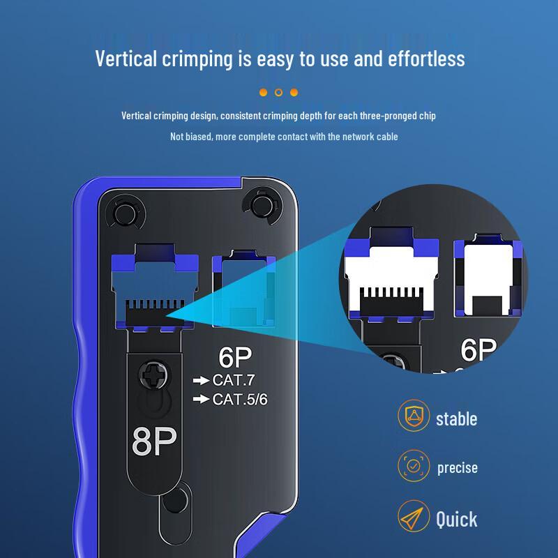 Unitek Cat7 Multifunction Network Cable Crimper