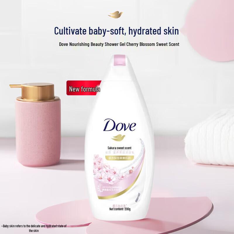 Dove Sakura Sweet Scent Nourishing Shower Milk