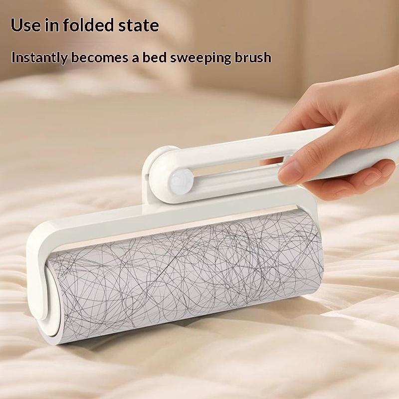 Home Foldable Bed Stickers Replacement Roller Hair Cleaning Roller Clothes Sofa Hair Cleaning Tool