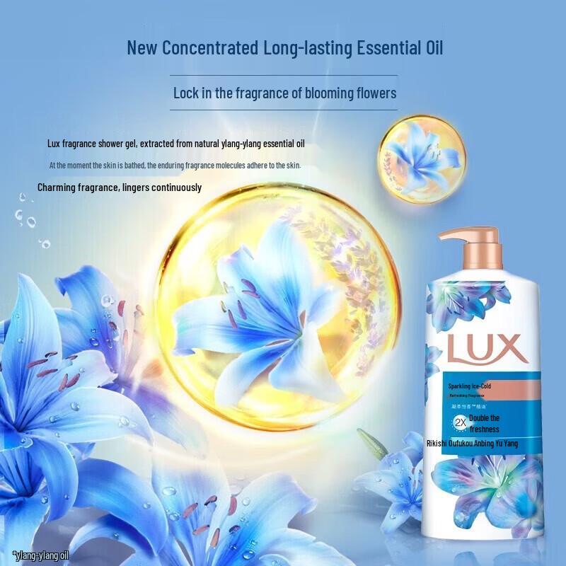 LUX Ice Cool Refreshing Mint Shower Gel