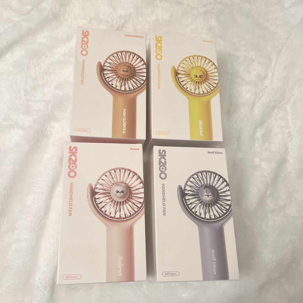 [USED] Immediate Shipping! End of Summer! Sale! Wolfchan Handy Fan SKZOO